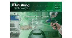 Desktop Screenshot of finishing-technologies.com